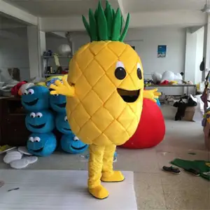 Funtoys Costume della mascotte di pubblicità di Cosplay della frutta dell'ananas per il gioco della festa di carnevale della festa di natale di Halloween per l'adulto