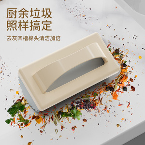 Mini Desktop <b>Mop</b> With Handle Absorbent Cotton For Kitchen Living Room <b>Cleaning</b> Grease Grime Washable - Product Image 4