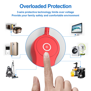 Vastfafa đầy màu sắc mở rộng ổ cắm điện 6 cửa hàng linh hoạt điện dải máy tính xách tay du lịch bảo vệ tăng tùy chỉnh màu sắc - Product Image 2