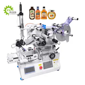 ZXSMART Semi Automatic Labeling Machine Special-shaped Bottle Square Bottle Flat Labeling Machine Labeller