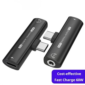Nuevo Adaptador de Auriculares Tipo C Lengtion Transfronterizo - Convertidor Multifuncional Dos en Uno para Teléfono Móvil con Carga Rápida - Product Image 5