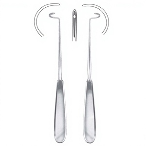 Instrumento Quirúrgico de Aguja Deschamps F7-408 para Cirugía General, Manual, Certificado CE Clase I ISO 2015, 20 cm - Product Image 2