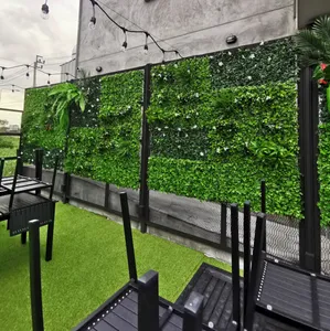立式园林塑料装饰人工树叶植物墙草室内植物墙