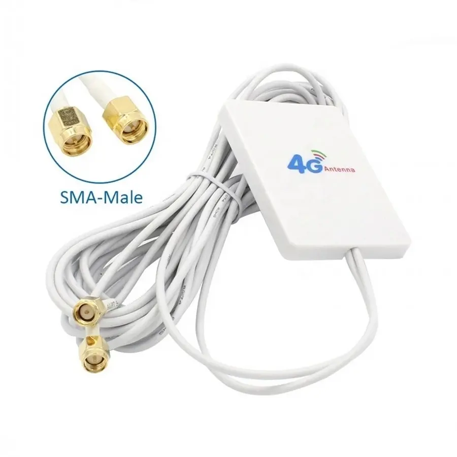 3G 4G LTE антенна SMA CRC9 TS9 Разъем 4G LTE внешняя маленькая панель 2 м RG174 кабельный маршрутизатор модем 4G антенна
