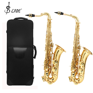 Venta directa <span class=keywords><strong>de</strong></span> fábrica SLADE <span class=keywords><strong>de</strong></span> melodía C con instrumento <span class=keywords><strong>de</strong></span> saxofón alto profesional <span class=keywords><strong>de</strong></span> doble cuello Curvo - Product Image 1