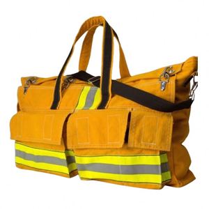 Sac de pompier BSCI Maltese Cross pour les premiers intervenants : Sac de transport pour équipement de pompier avec compartiment pour casque et aérations en maille - Product Image 5