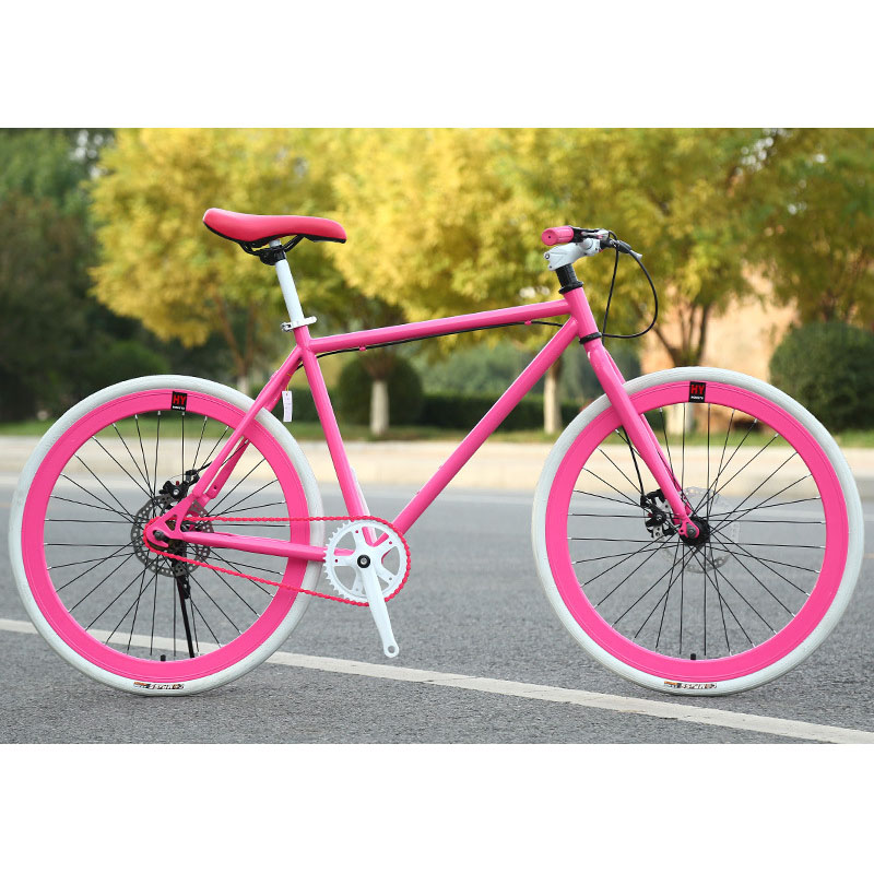 Simple Style Pure Fix Single Speed Fixed Gear Bicycle 24/26 Inch