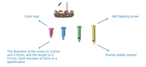 Geasure <span class=keywords><strong>Ortopedia</strong></span> 5,5 Tornillos de pedículo espinal poliaxial de titanio Implante espinal ortopédico Uso hospitalario Materiales de intervención - Product Image 3