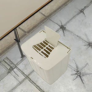 מפעל הסיטונאי אוניברסלי ציפור כלוב רבייה קן פלסטיק אוהב ציפורים כפתור סגירה דפוס נקודה עבור קופסאות רבייה ציפור קנרית - Product Image 3