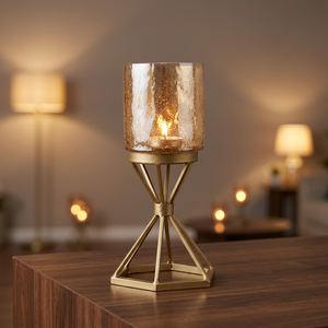 Portavelas moderno con tarro de vidrio, perfecto para un candelabro de inspiración vintage cálido y acogedor - Product Image 4