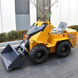 Chargeur compact télescopique <span class=keywords><strong>mini</strong></span> petit de 300 kg à 350 kg certifié CE EPA avec accessoires de broyeur à <span class=keywords><strong>grappin</strong></span> - Product Image 5