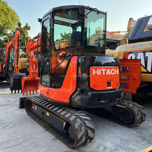 2020 Hitachi ZX50u Mini pelle capacité de 5 tonnes pelleteuse d'occasion multifonctionnelle ZAXIS 50 55 Original du Japon Hitachi ZX55 - Product Image 2