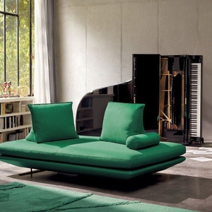 PRADO — ensemble canapé et <span class=keywords><strong>causeuse</strong></span> en velours, style italien minimaliste et moderne, meuble de salon, maison <span class=keywords><strong>sans</strong></span> <span class=keywords><strong>accoudoir</strong></span> - Product Image 2