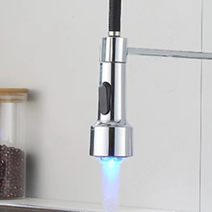 Смеситель светодиодный с одной ручкой, из нержавеющей стали - Product Image 3