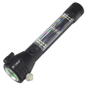 Linterna Solar Recargable Luomen con Martillo de Seguridad y Alarma, para Uso en Exteriores, Batería de 2600 mAh, T9639 - Product Image 5