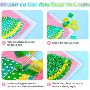 Sanat etiket çizim kurcalamak prenses sanat suluboya boya yaratıcı çocuklar için eğitici oyuncak kumaş kiti - Product Image 3