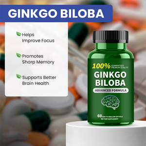 Suministro de Productos de Salud a Base de Hierbas al por Mayor, Cápsulas Blandas de Ginkgo Biloba, Extracto de Ginkgo Biloba que Favorece una Mejor Salud Cerebral - Product Image 4