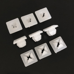 Clips de fixation de plaque d'immatriculation en plastique K93, type encastré, pour support de plaque d'immatriculation de voiture Chevrolet, base à vis - Product Image 1