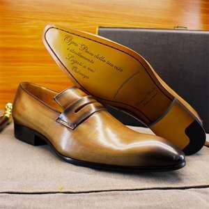 Nouvelles chaussures Oxford pour hommes en grande taille - Cuir véritable, formelles, décontractées, vente directe en gros - Product Image 2