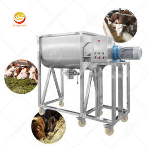 Mélangeur à ruban à double vis hélicoïdale ORME 100kg 200kg 300kg Alimentation du mélangeur horizontal par lots - Product Image 1