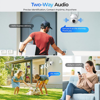 2K 3MP 5MP WiFi Camara De Seguridad Battery Solar Security Cameras Wireless Outdoor with Alexa
