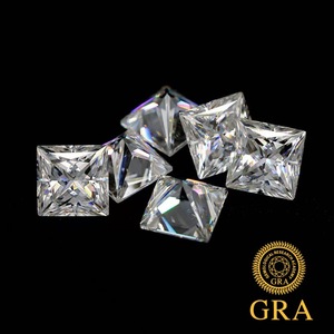 Drill More Jewelry Princess Cut Moissanite Loose Stone D Color 3EX Lab Created For Jewelry Making - Product Image 4