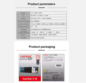 SSD 2TB 2280 PCIE ฮาร์ดไดรฟ์ภายใน M.2 100% ต้นฉบับ1TB ฮาร์ดดิสก์แบบ Solid State Disk HDD สำหรับแล็ปท็อปเดสก์ท็อป SATA 3.0การขยายตัว - Product Image 6