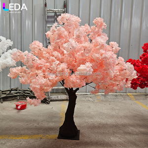 ตกแต่งงานวันเกิด LEDA ต้นซากุระประดิษฐ์ขนาด 1.5 ม. ต้นซากุระสีตามสั่งสำหรับงานแต่งงาน - Product Image 2