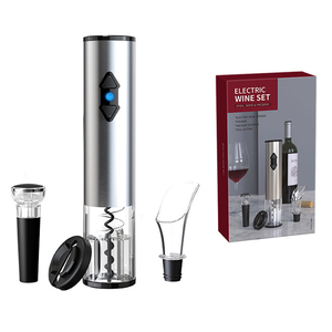 Nouveau <span class=keywords><strong>tire</strong></span>-<span class=keywords><strong>bouchon</strong></span> en acier inoxydable Rechargeable, ouvre-bouteille électrique automatique <span class=keywords><strong>pour</strong></span> vin - Product Image 2