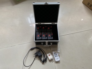 Pháo hoa đài phun nước ngoạn mục với hệ thống từ xa 6 tín hiệu giải phóng đèn Fresnel - Product Image 2