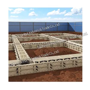 concrete wall mold fence retaining cement slab road work gutter water plastic channel drain beam canal road barrier casting form