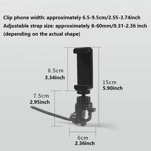 Nuevo Soporte de Teléfono Multifuncional Ligero y Ajustable 360° para Lira Musical, Montaje Seguro para Oboe, Trompeta, Trombón y Clarinete - Product Image 5