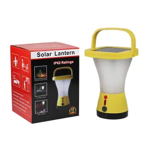 Farol Solar para Camping o uso doméstico, iluminación LED de alta calidad, 10-12 horas, 2W, certificado Original de LG