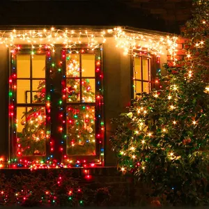 Waterproof LED Christmas String Lights Christmas Lights Outdoor Waterproof Decorative Christmas Nativity Lights