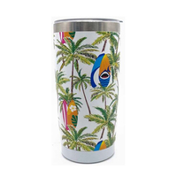 Mug souvenir personnalisé avec logo imprimé, gobelet isotherme 500 ml en acier inoxydable, bouteille d'eau Amsterdam Hollande