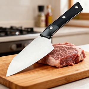 Couteau de chef MT Ultra Sharp à haute dureté, durable, avec manche intégral, acier D2, lame de 4,17 pouces, ambidextre, manche en fibre G10 et aluminium - Product Image 4