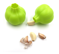 Cuisine rond en silicone De Qualité Alimentaire éplucheur d'ail