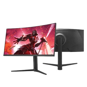 Moniteur de jeu incurvé <span class=keywords><strong>34</strong></span> pouces WQHD 21:9 à taux de rafraîchissement élevé 180 Hz, dalle VA, 1 ms, 100 % sRGB, cadre de 8 mm - Product Image 1