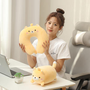 หมอนรองคอรูปตัวยูเพนกวิน 28x26x14 ซม. หมอนรองคอสำหรับเดินทางลายการ์ตูน ทำจากโพลีเอสเตอร์ พร้อมฟังก์ชั่นกอด สำหรับใช้ในออฟฟิศและการเดินทาง - Product Image 6