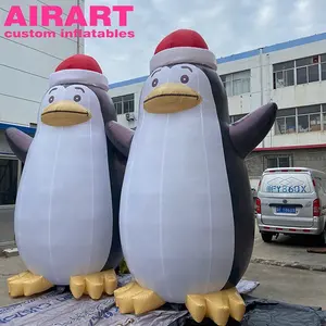 巨型充气企鹅，圣诞节装饰圣诞企鹅9派对卡通