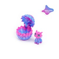 Jouet œuf de dragon imprimé en 3D PLA Feeron - Figurine de dragon miniature durable, œuf ouvrable, couleur dégradée, design tendance, pour bébé