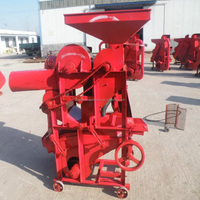 Nouveau et utilisé pour la ferme décortiqueur d'arachides prix de la machine avec moteur et moteur