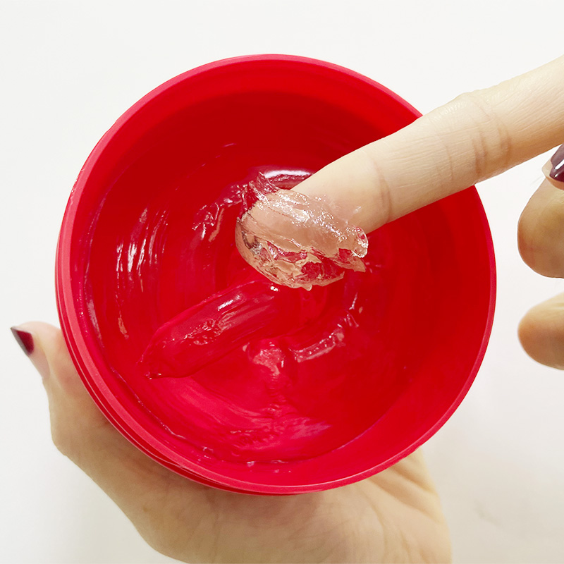 Barattolo rosso da 4oz - Gel trasparente