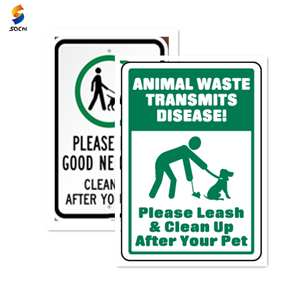 <span class=keywords><strong>ป้าย</strong></span><span class=keywords><strong>สุนัข</strong></span>สำหรับสนามเล่น<span class=keywords><strong>สุนัข</strong></span> <span class=keywords><strong>ป้าย</strong></span>เตือนห้ามขับถ่ายและฉี่ในสวน โปรดเก็บขยะหลังสุนัขของคุณ (ขายส่ง) - Product Image 2