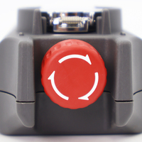 Control Remoto Industrial Inteligente Biométrico de 6 Botones y Doble Velocidad con Bloqueo de Huella Dactilar para 100 Usuarios, Certificado CE, para Grúas Aéreas