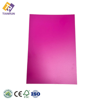 Panneau décoratif HPL couleur unie, ignifuge et imperméable, en phénolique, pour meubles, directement de l'usine