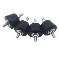 Support d'isolation des vibrations en caoutchouc conique OEM, amortisseur de chocs en caoutchouc anti-vibrations pour unité extérieure de climatiseur