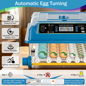 Nouvel incubateur entièrement <span class=keywords><strong>automatique</strong></span> 220V <span class=keywords><strong>pour</strong></span> poulets/canards/<span class=keywords><strong>oies</strong></span>/paons, taux d'éclosion de 98% - Product Image 4