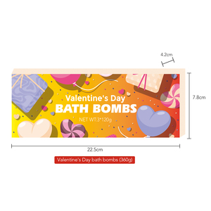 Bombes de bain <span class=keywords><strong>en</strong></span> forme de cœur, parfumées aux fleurs, 100% naturelles, faites à la main pour la Saint-Valentin, relaxantes pour le <span class=keywords><strong>spa</strong></span>, couleurs personnalisables - Product Image 5