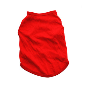 HOMEPLANET ベストセラー 高級 100% ポリエステル 犬用ペット服 夏用 無地シャツ - Product Image 4